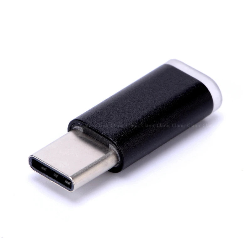Адаптер USB Type-C к Micro usb Кабель-адаптер из сплава для преобразования данных кабель
