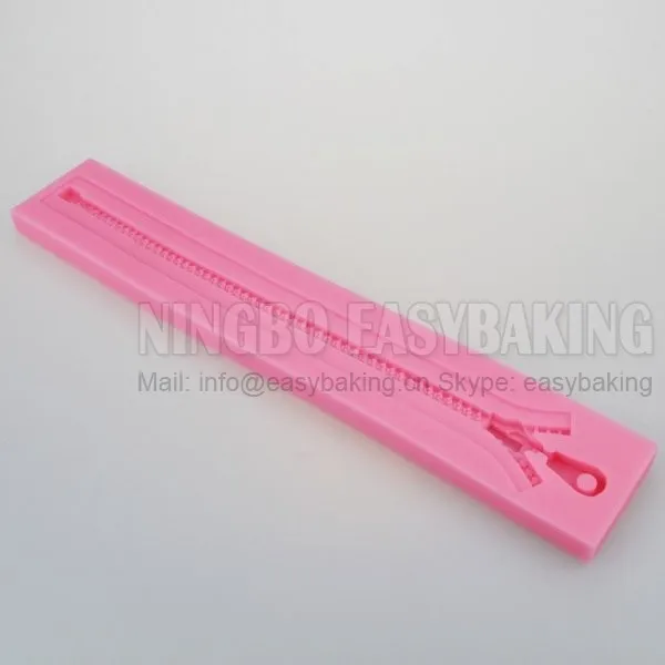 Silicone 3D Cake Decoration Mold Silicone Zipper Mould Fondant  Cake Decorating Tools