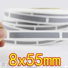 8x55 мм-Щепка серый царапинам покрытие пленка скретч-карты stickers-1000pcs/roll