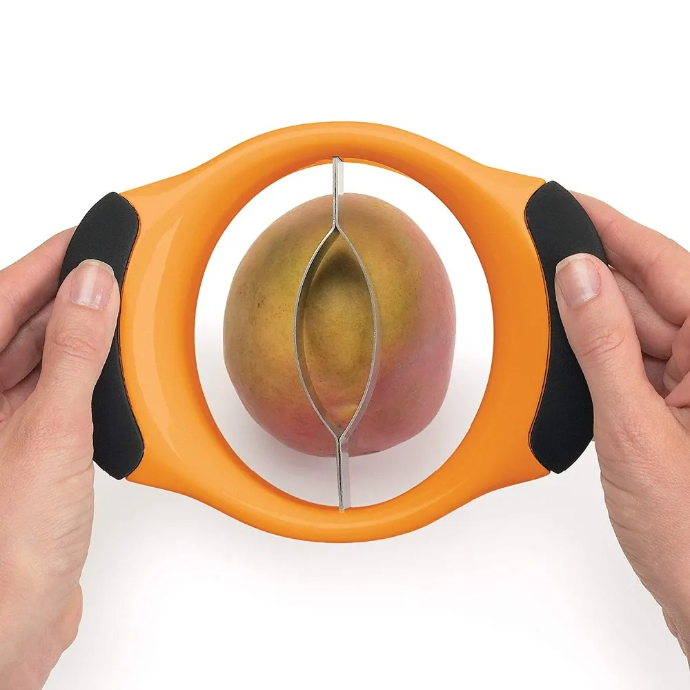 

1PC Manual Slicers Multifunction Apple Mango Cutter Stainless Steel Salad Fruit Vegetable Tools Peach Corers Kitchen Gadgets