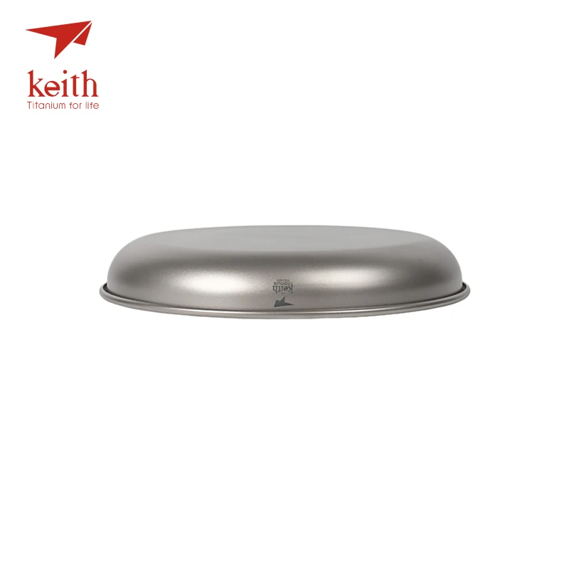 Keith camping titanio Platos 150 ml-450 mL platillo al aire libre Vajilla camping Placas cubiertos ti5362/ti5368