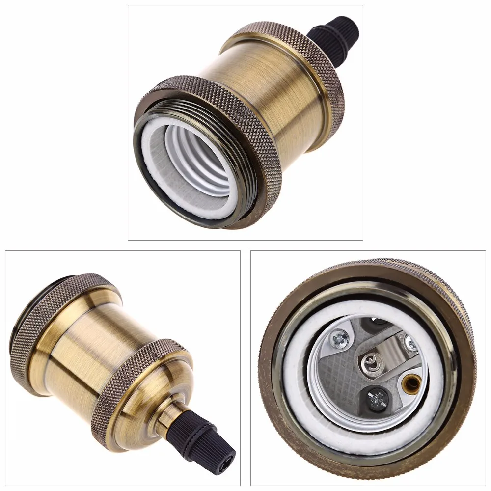Vintage E27 lamp socket