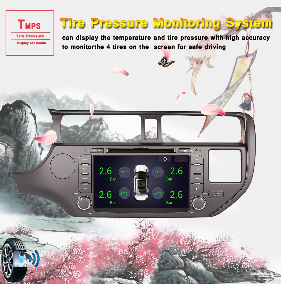 Best 2 Din 7 Inch Car DVD Player Android 9.0 For Kia rio K3  2012 2013 2014 With 4GB RAM GPS Navigation Radio WIFI USB RDS Octa Core 14