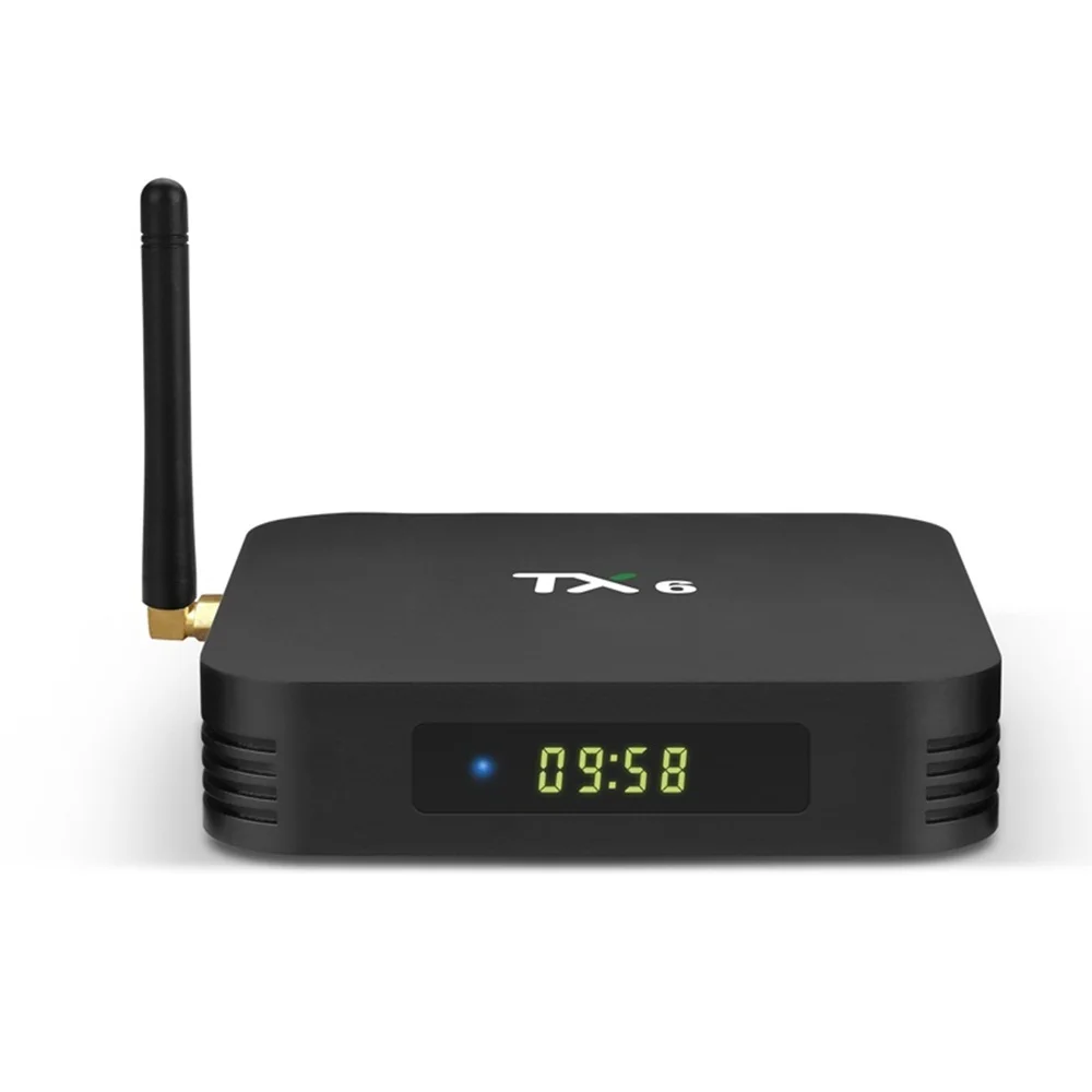 TX6 Android 7 TV Box Allwinner H6 4GB 32GB 64GB Quad Core Media Player 2.4G 5G Wifi Bluetooth 4.1 4K HD Smart Set Top Box