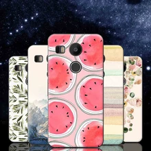 

For LG Nexus 5X case,Purecolor Cute Cartoon painted Hard PC shell back cover case for LG Nexus 5X