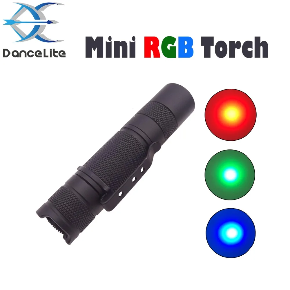 Портативная мини вссветильник S1 AA/14500 фотовспышка RGB 380Lumnes карманный фонарь с 1