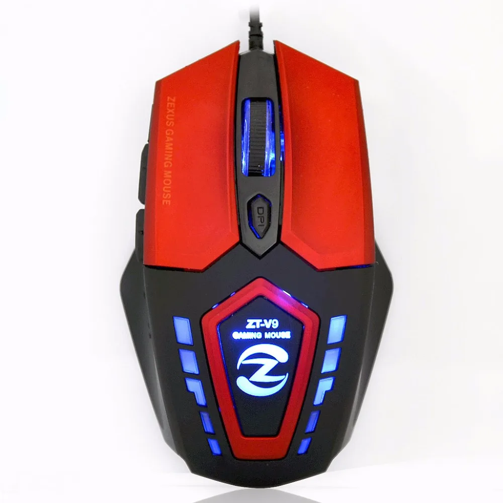 ZT V9 Souris De Jeu Ordinateur Gamer Mäuse 2400 DPI 6D USB Capteur Optique Filaire Jeu Souris pour Ordinateur PC Périphériques D