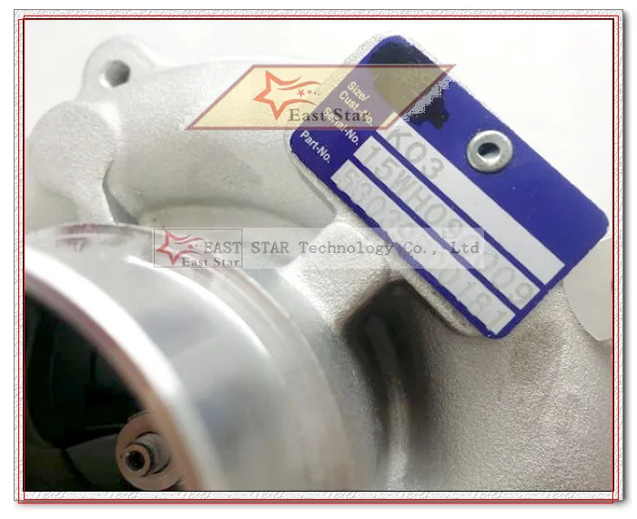 TURBO K03 53039880118 53039700118 53039880163 53039880181 53039700163 53039700181 For BMW Mini Cabrio Cooper EP6 EP6DTS N14 1.6L (3)