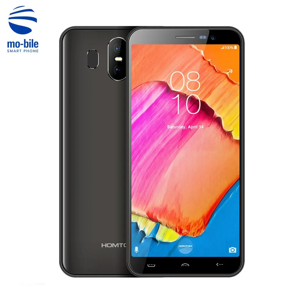 HOMTOM S17 3g смартфон 5 '✘:9 четырехъядерный 2 Гб ram 16 rom Face ID Android 8 1 OS 13 0 МП + 3000 мАч