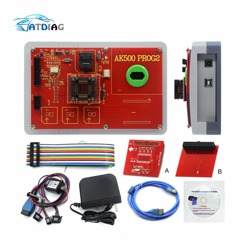 

Hot!!! AK500+ Key programmer for BMW/mercedes For benz Key programmer without EIS SKC Calculator DHL free