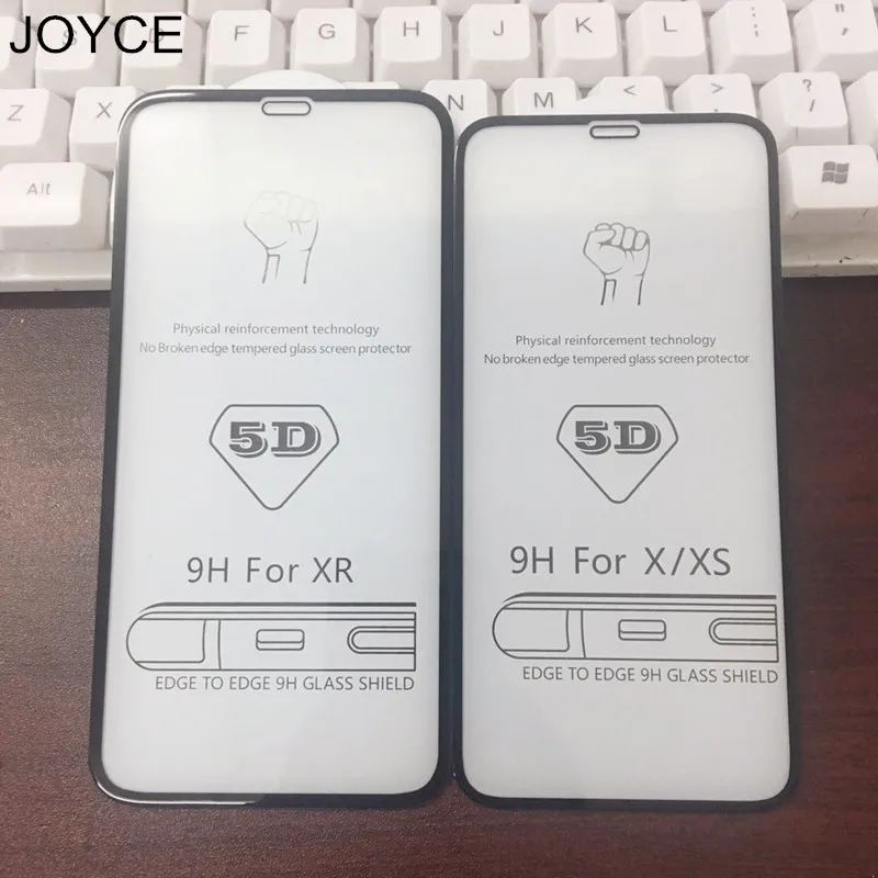 5D temper glass screen protector for X XR_副本