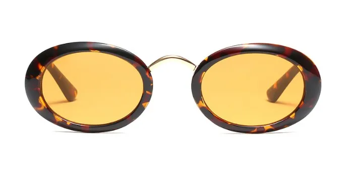 CCSPACE трендовые Овальные Солнцезащитные очки в стиле хип-хоп для мужчин и женщин, маленькая оправа, Брендовые очки, дизайнерские модные мужские и женские оттенки 45372