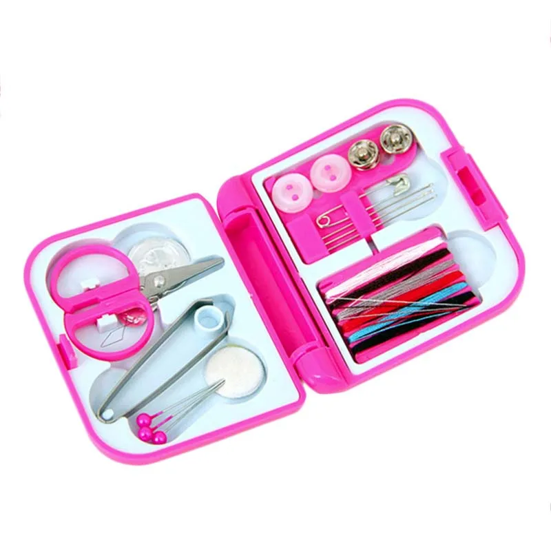 

Portable Mini Sewing Knitting Needles Box Needles Threads Sewing Kits Outdoor Travel Home Use Sewing Set 88 For Drop Sh