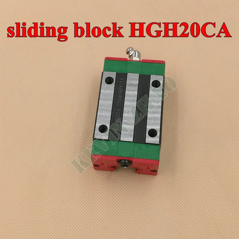 HGH20CA sliding block match use HGR20 linear guide width 20mm guide for