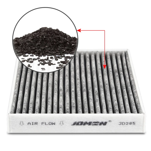 JDMON High Quality Double Sided Activated Carbon Car Air Conditioning