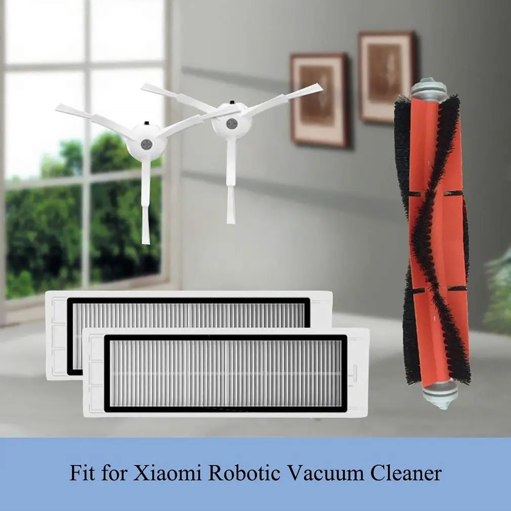 Sweeping Robot Cleaning Brush Suite Set For Xiaomi Accessories Spare Parts Fittings Assemblies Component Sweeping Robot Cleaning Brush Suite Set For Xiaomi Accessories Spare Parts Fittings Assemblies Component