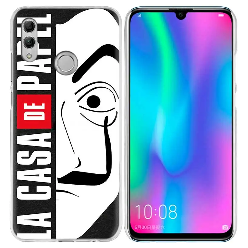 Чехол tv La Casa De Papel для huawei Honor 8X Y9 9 10 Lite Play 8C 8S 8A Pro V20 20i 10i Y6 Y7 Жесткий ПК чехол для телефона - Цвет: 03