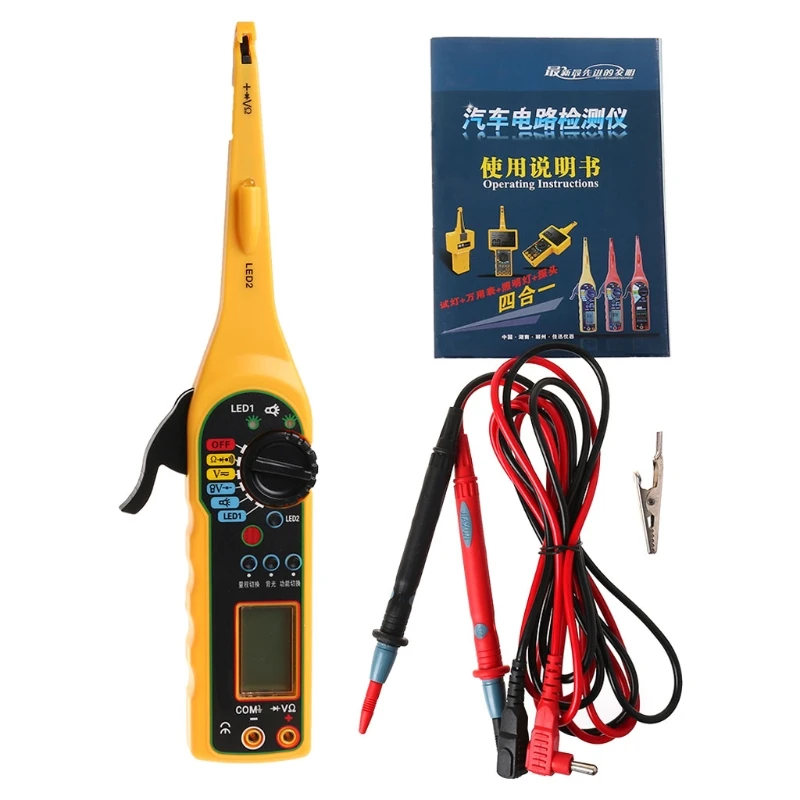 Multi function Auto Circuit Tester Multimeter Lamp Car Repari