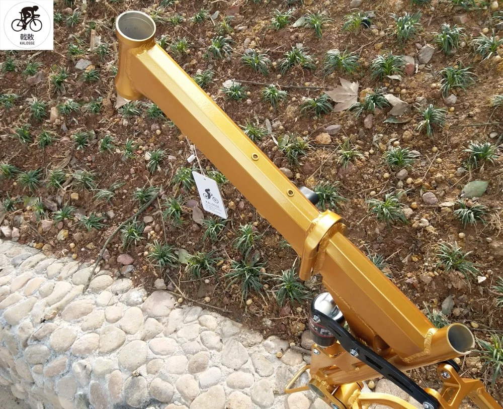 Discount Kalosse BB 68mm  Mountain bike   folding  frame    electrical  mountain bike frame   electric  bicycle frame   17inch 4