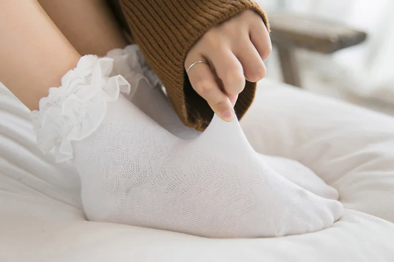 [COSPLACOOL] Hubble-bubble Harajuku/кружевные носки, сетчатые носки японской принцессы, женские Skarpetki Damskie Chaussette, большие шелковые носки
