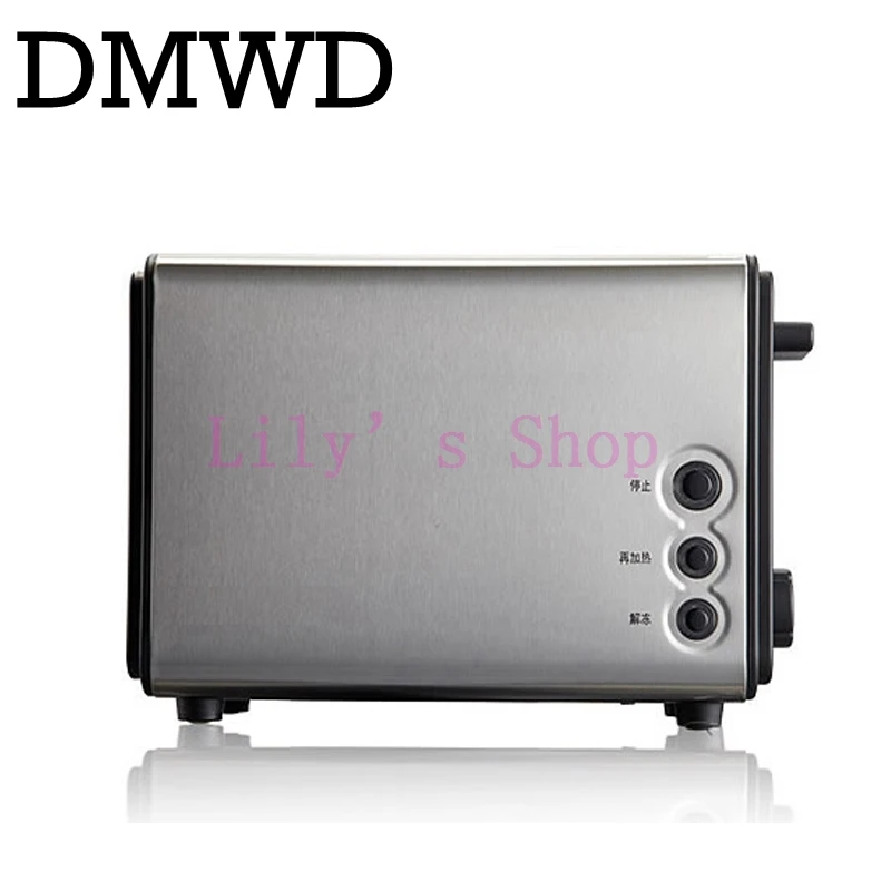 

DMWD Mini electrical toaster breakfast bread baking machine automatic toast maker Sandwich breadmaker grill portable oven EU US