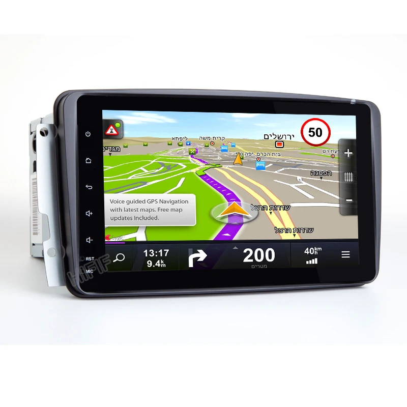 Top 8" DSP IPS SCREEN Android 9.0 2 DIN Car DVD player For Benz CLK W209 W203 W168 W208 W463 W170 Vaneo Viano Vito E210 C208 GPS PC 4