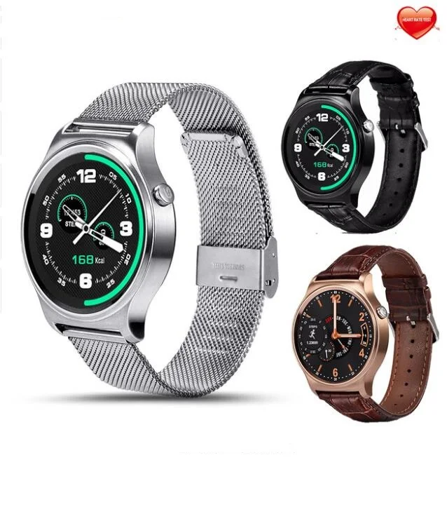 GW01 Bluetooth Smartwatch Смарт часы с монитор сердечного ритма удаленного Камера наручные