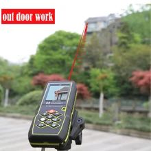 Laser range finder Color display Distance,60M Laser Distance meter Rangefinder 80M 100M Range Finder tape Measure whit Camera