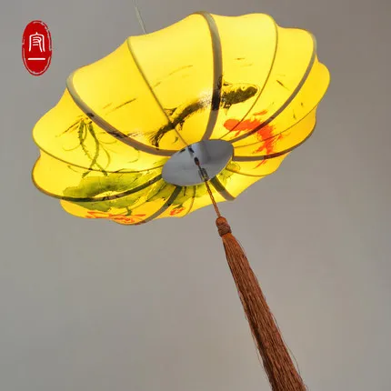 

Chinese Style Vintage Fish Pendant Light For Restaurant Hotel Room Lantern Lighting Lampara Colgante Luminaire Suspendu