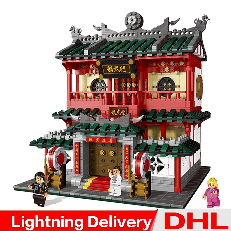 

XingBao 01004 2531Pcs Block Genuine Creative Building Chinese Martial Arts Building Blocks Bricks DIY lepining Toys Clone LP