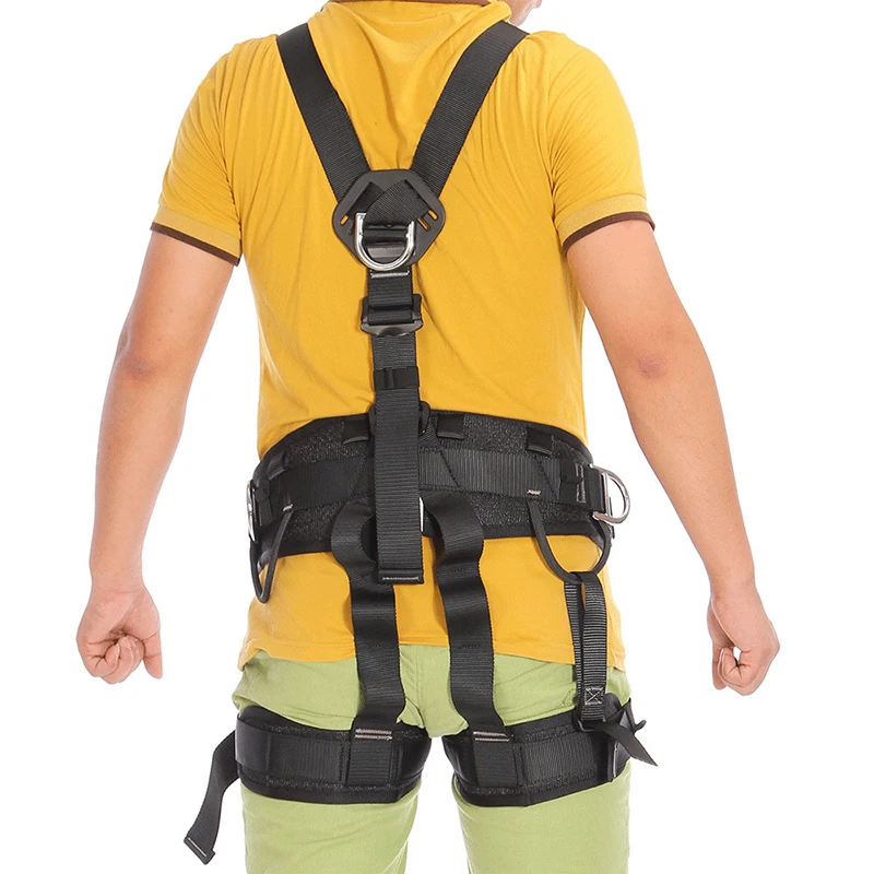 Ремень безопасности тела для работы на большой высоте Рабочая скалолазание спасательные ремни безопасности полное оборудование для защиты тела