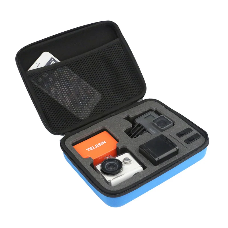 Portable storage bag Shockproof Protective Carrying Case CameraTravel Hand Box for GoPro Hero 5 4 3 Camera Accessories (12)