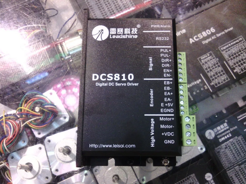 Бесплатная доставка сервоприводы постоянного тока Leadshine DCS810 работает 24 80 В выход