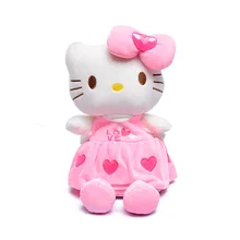 Suave encantadora de la felpa estéreo hello kitty kids schoolbag mickey minnie mochilas escolares para niñas para 1-4years niños