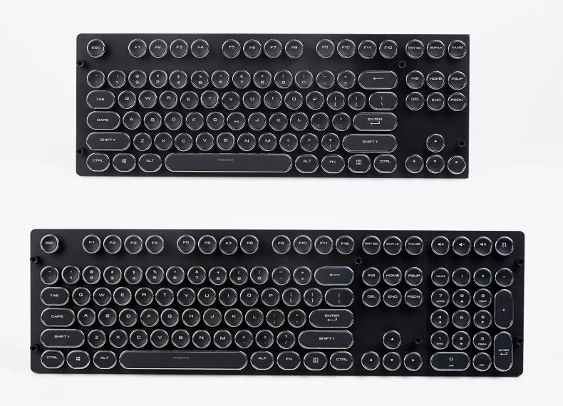 Magicforce Ретро машинка ABS Набор ключей 87/108 для MX переключатели механическая клавиатура