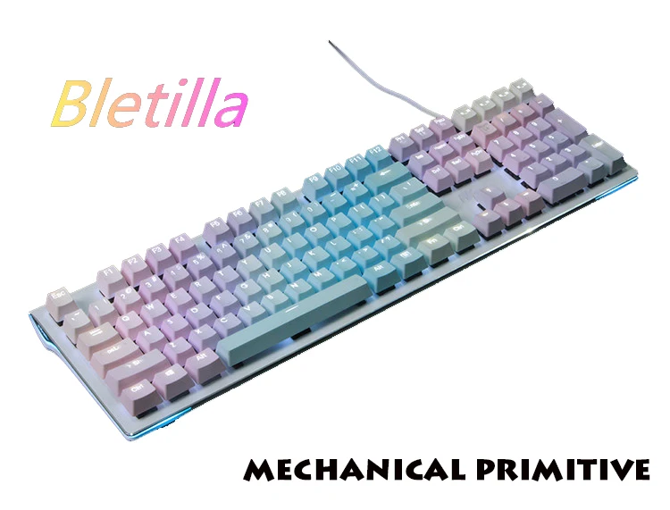 

104/108 keys PBT double color injection keycaps Keycaps for OEM Cherry MX switches mechanical gaming keyboard keycaps