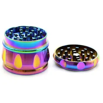 

Hot Tobacco Herb Spice Grinder 4 Piece Herbal Alloy Smoke Metal Zinc Crusher