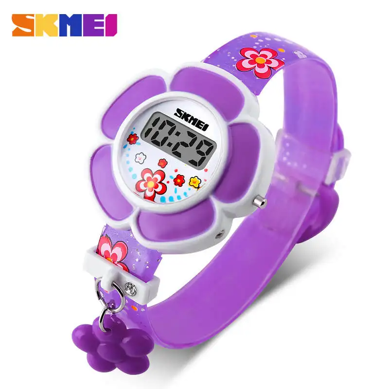 

SKMEI Children's Watch Lovely Girl Watches Flower Cartoon Clock Baby Kids Wristwatch Student Gift Birthday Christmas Gift Reloj