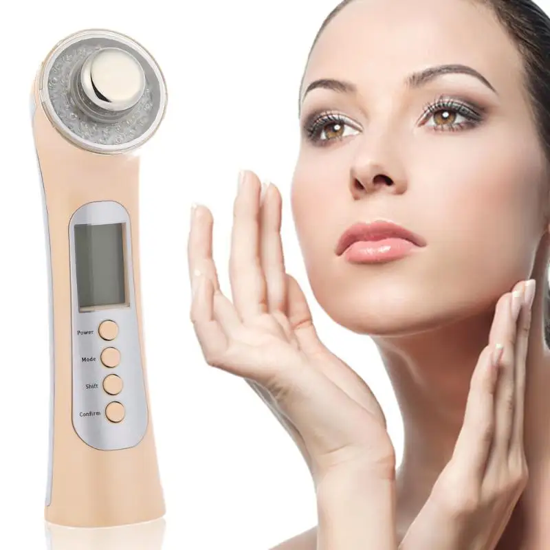 Multifunction Ultrasonic Facial Massager Skin Care Acne Removal Beauty