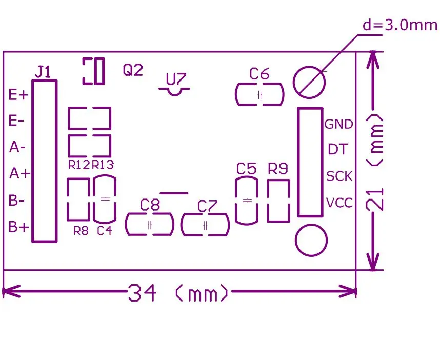 HX711 Weighing Sensor Module