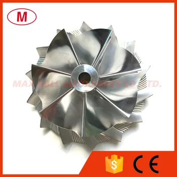 

CT26 54.64/70.98mm 7+7 blades Forward Turbo Billet Compressor wheel /Aluminum 2618/Turbocharger Milling compressor wheel
