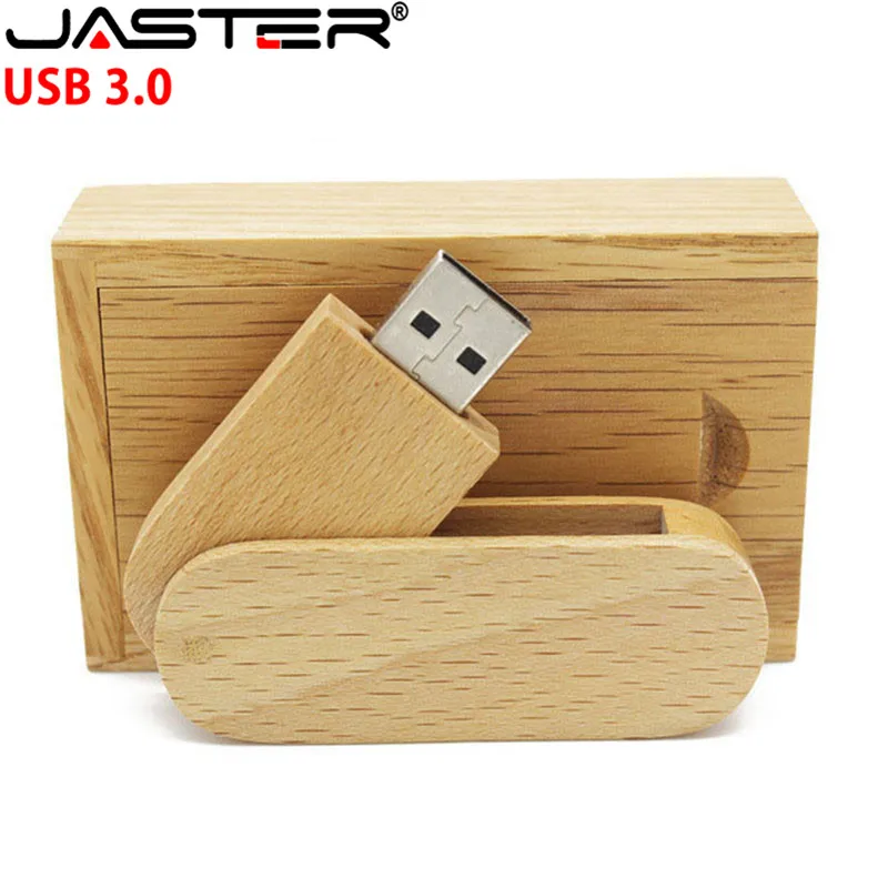 Дешевый Флэшка в виде прищепки 3,0 деревянный привод с коробкой USB флеш накопитель 4 ГБ 16 ГБ 32 ГБ флеш накопитель логотип на заказ memory stick Свадебные под...