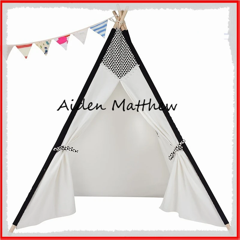 Eco Friendly Kids Folding Tent Canvas Tent For Kids Toy Tents
