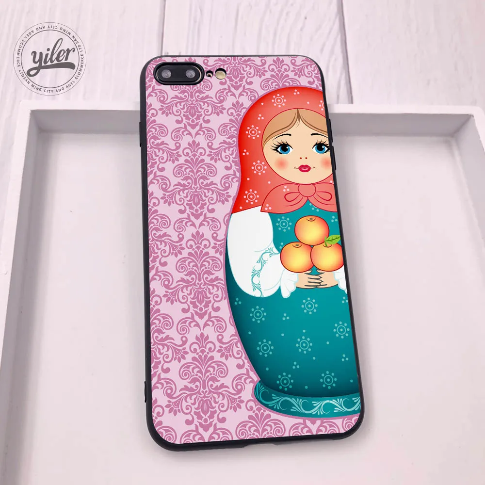 iphone 8 plus phone case Coque Cute matryoshka For iPhone XS 12 mini 11 Pro Max  Case For iPhone 7 8 Plus 5 5S 6 6S 7 8 Plus XS X XR SE 2020 Cases Cover iphone 8 case