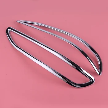 

DWCX Car Styling 2 PCS ABS Chrome Rear Fog Light Lamp Trim Cover Fit For Chevrolet Equinox 2018 2019
