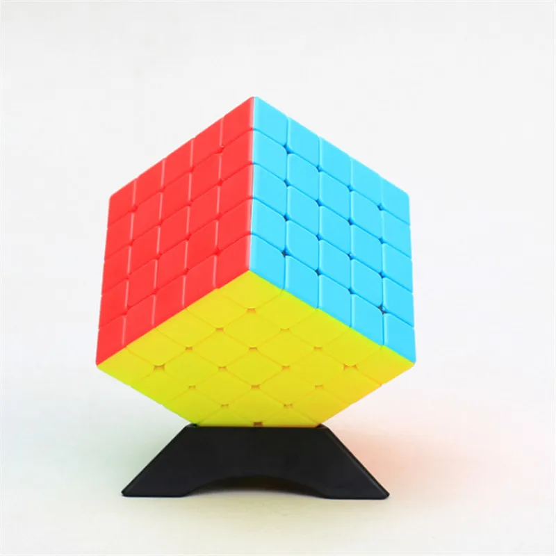 2x2x2 3x3x3, 4x4x4, 5x5x5, волшебный куб, профессии конкурс Magic Cube гладкая Stickerless Водонепроницаемый Скорость Поворотная головоломка, куб игрушки - Цвет: 5x5x5