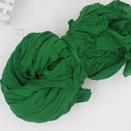 Растягивающиеся чулки, около 2,0 м, разноцветные, с цветами, 5 шт., нейлоновые чулки, материал, аксессуары ручной работы, сделай сам, нейлоновые цветы - Цвет: deep green