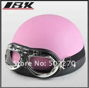 C19 ABS Half Face Bol Vespa Motorcycle All Matt Pink Helmet Motorbike Casco C19 ABS Half Face Bol Vespa Motorcycle All Matt Pink Helmet Motorbike Casco