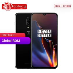 Перейти на Алиэкспресс и купить global rom oneplus 6t 6 t 8gb 128gb snapdragon 845 in display fingerprint id 6.41дюйм. full screen 19.5:9 20mp oxygenos mobile phone