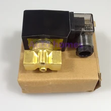 2 way высокого давления воздуха Электромагнитный клапан 1/" BSP нормально закрытый PG воды латунный клапан